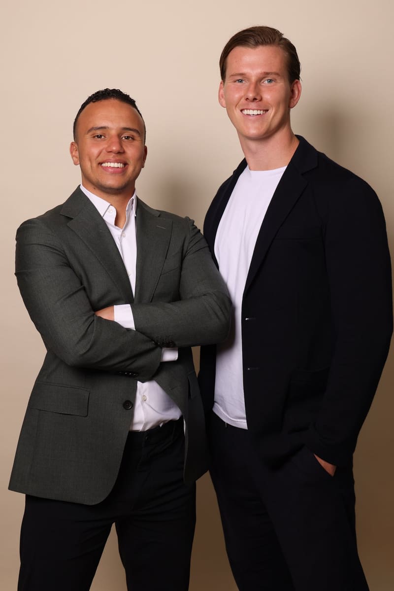 Lukas Kerrebijn en Kamil Boussatta